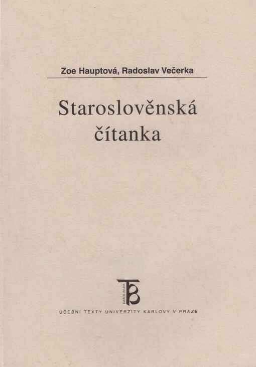 Staroslověnská čítanka