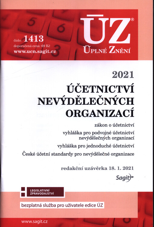 Účetnictví nevýdělečných organizací 2021