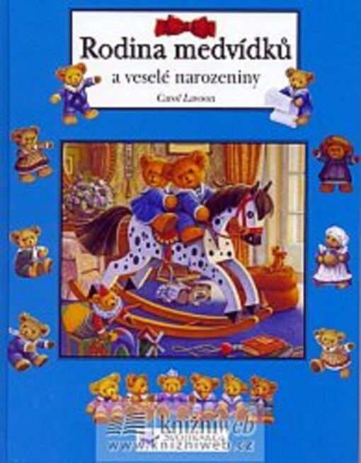 Rodina medvídků a veselé narozeniny
