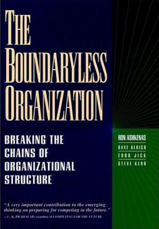 The Boundaryless Organization: Breaking the Chains of Organizational Structure (The Jossey-Bass Management Series)