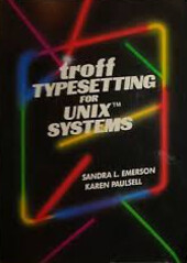 Troff Typesetting for Unix Systems