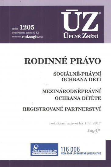 ÚZ č. 535 Rodinné právo; Úplné znění předpisů