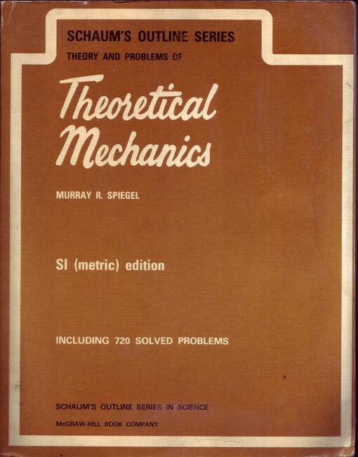 Theory and Problems of Theoretical Mechanics (Schaum's Outline)