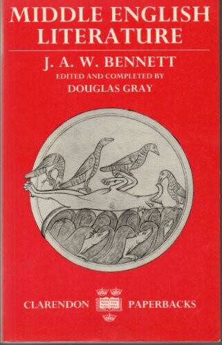 Middle English Literature (Oxford History of English Literature)