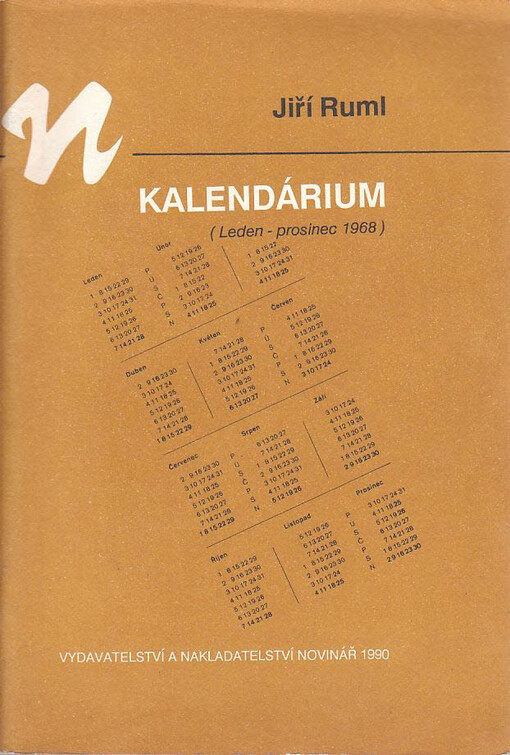 Kalendárium: leden-prosinec 1968