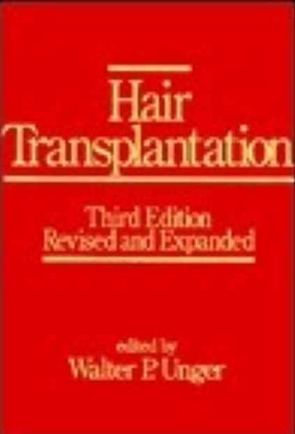 Hair Transplantation, Third Edition