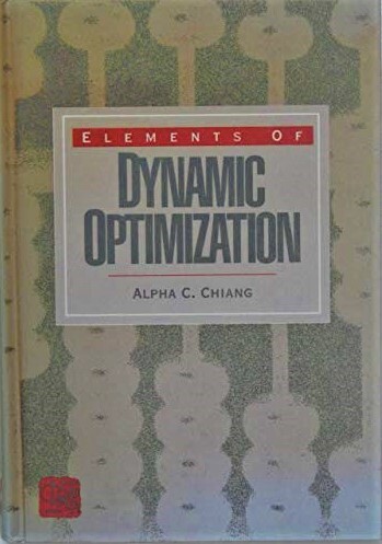 Elements of Dynamic Optimization