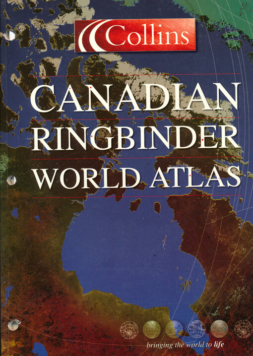 Collins Canadian ringbinder world atlas