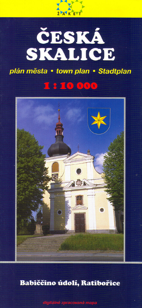 Česká Skalice plán města 1:10000 : Babiččino údolí, Ratibořice