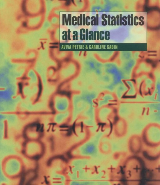 Medical statistics at a glance