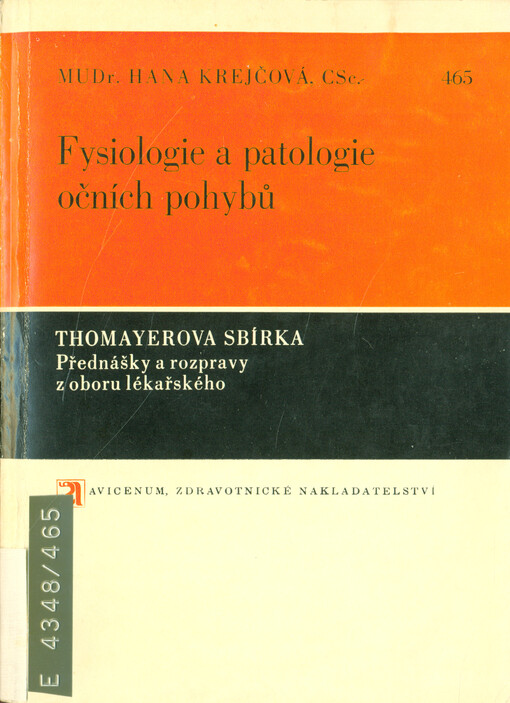 Fysiologie a patologie očních pohybů