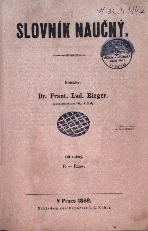 Slovník naučný. Díl sedmý, R-Ržew