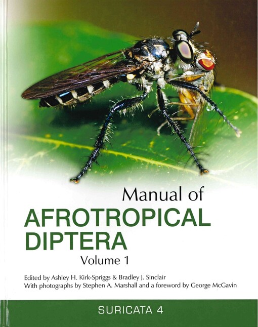 Manual of Afrotropical Diptera. Volume 1, Introductory chapters and keys to Diptera families