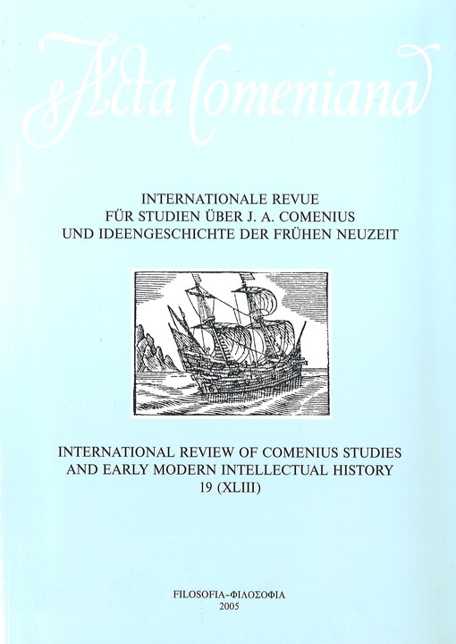 Acta Comeniana 19