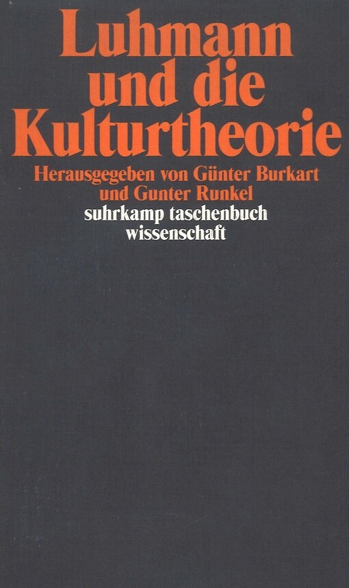 Luhmann und die Kulturtheorie