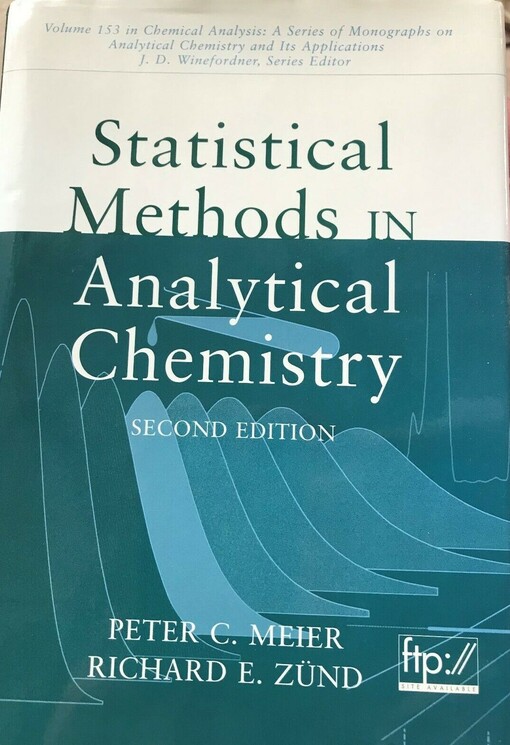 Statistical methods in analytical chemistry