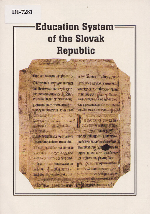 Education system of the Slovak Republic