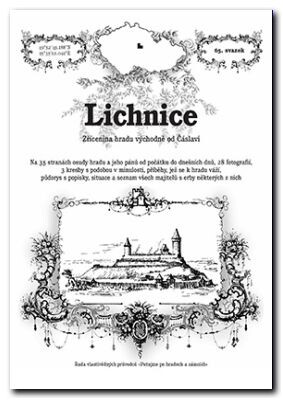 Lichnice : zřícenina hradu východně od Čáslavi