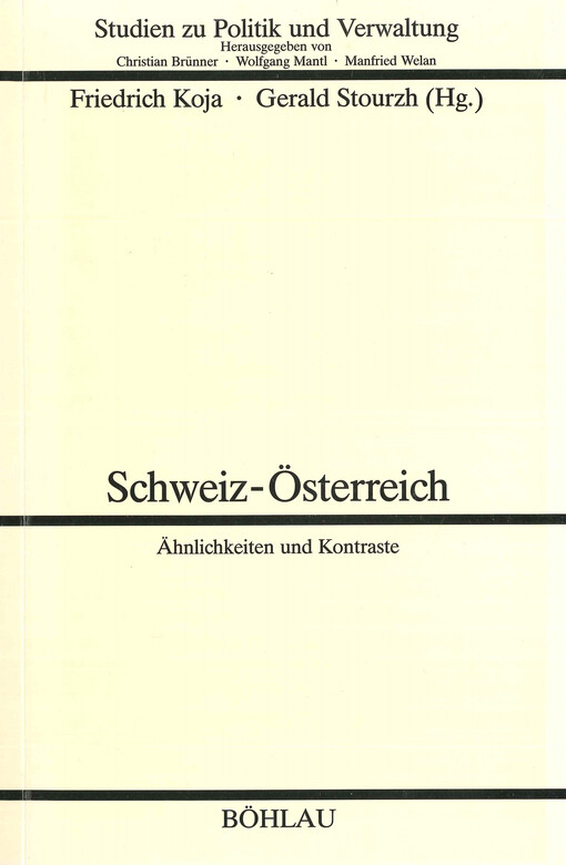 Schweiz - Österreich : Ähnlichkeiten und Kontraste