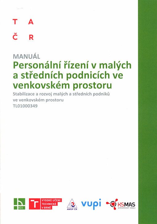 Personální řízení v malých a středních podnicích ve venkovském prostoru