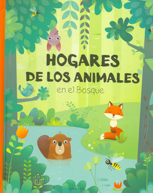 Hogares de los animales en el Bosque
