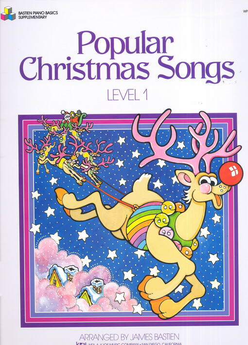 Bastien Piano Basics : popular Christmas Song. Level 1