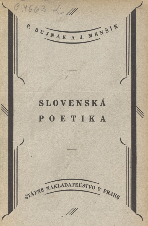 Slovenská poetika