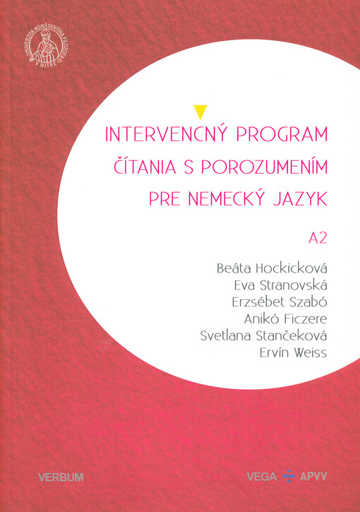 Intervenčný program čítania s porozumením pre nemecký jazyk : úroveň A2