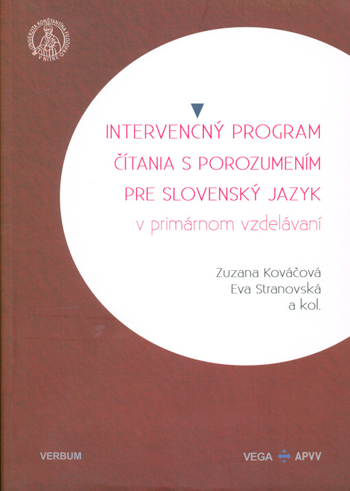 Intervenčný program čítania s porozumením pre slovenský jazyk v primárnom vzdelávaní