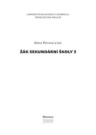 Žák sekundární školy 2 texty k distančnímu vzdělávání v rámci kombinovaného studia