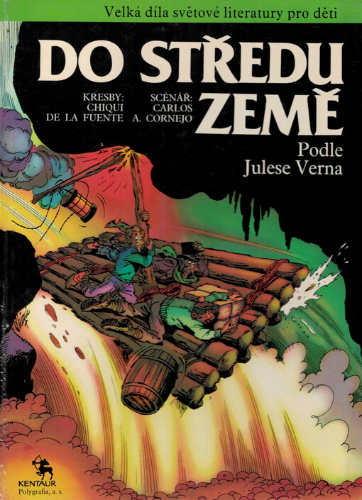 Do středu Země: [obr. příběh] podle Julese Verna