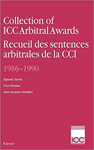 Collection of ICC arbitral awards, 1986-1990