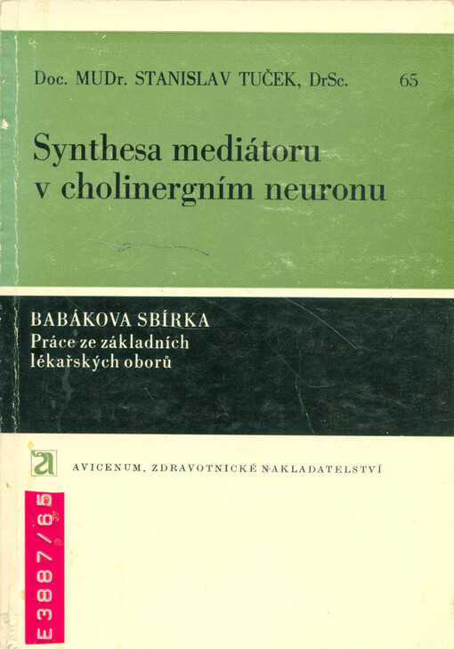 Synthesa mediátoru v cholinergním neuronu