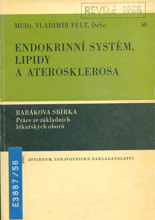 Endokrinní systém, lipidy a aterosklerosa