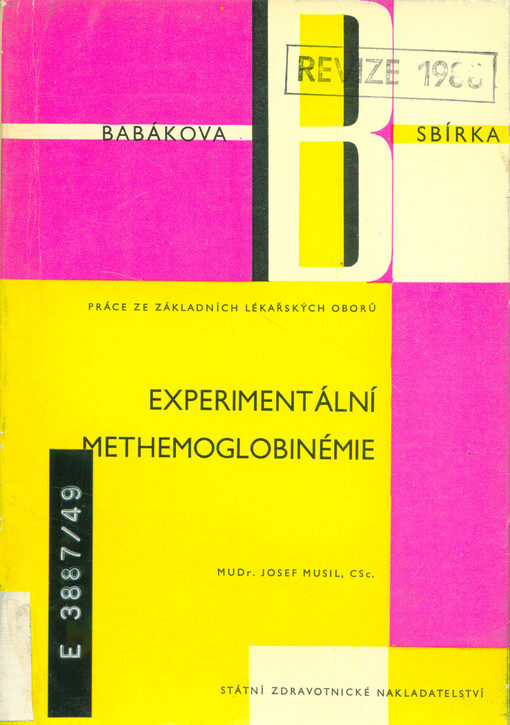 Experimentální methemoglobinémie