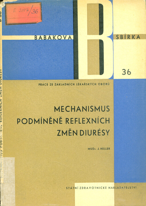 Mechanismus podmíněně reflexních změn diurésy 