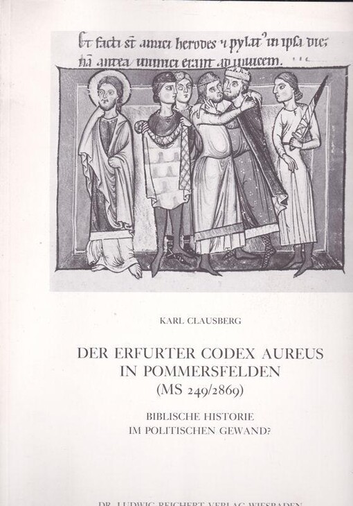 Der Erfurter Codex Aureus in Pommersfelden (MS 249/2869) (German Edition)