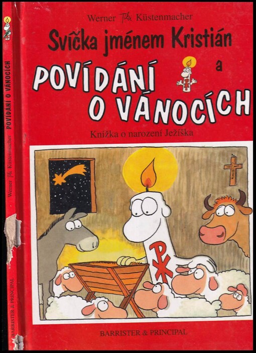 Svíčka jménem Kristián a povídání o Vánocích : veselá knížka o narození Ježíška