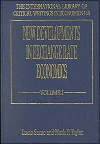New developments in exchange rate economics. Volume I