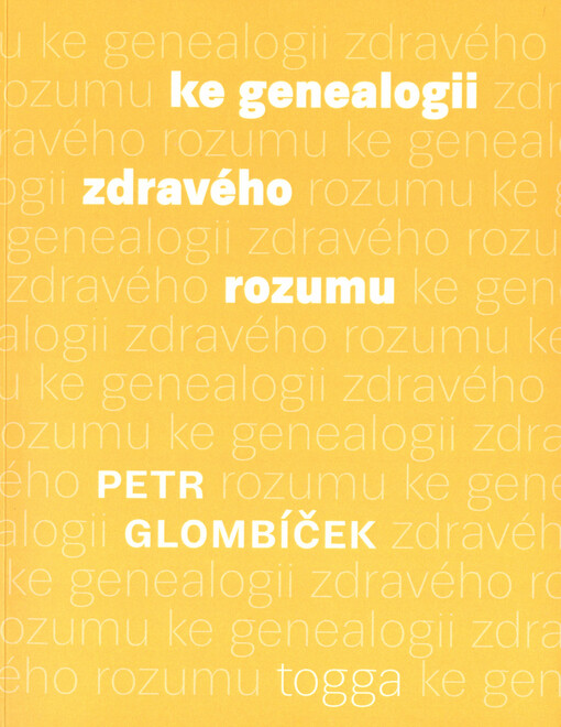 Ke genealogii zdravého rozumu