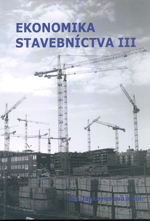 Ekonomika stavebníctva III