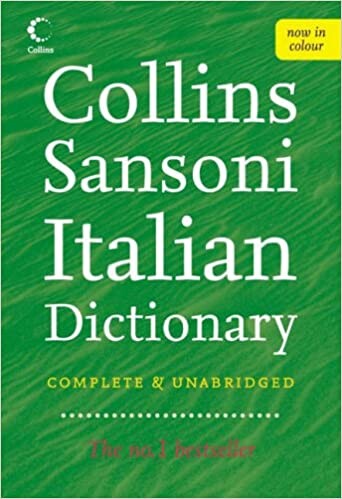 Collins-Sansoni Italian Dictionary