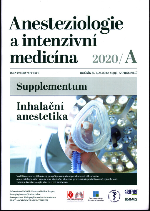 Inhalační anestetika