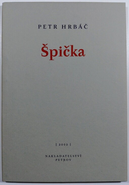 Špička.