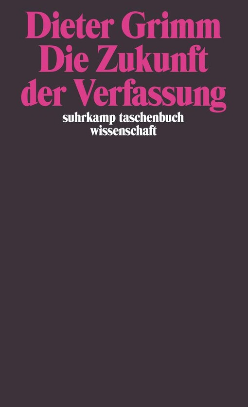 Die Verfassunges (Suhrkamp Taschenbuch Wissenschaft) (German Edition)