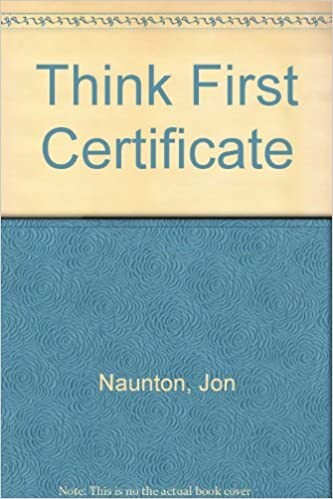 Think first certificate