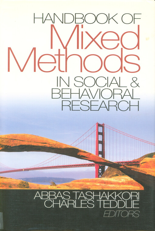 Handbook of mixed methods in social and behavioral research