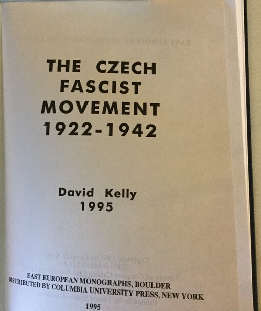 The Czech Fascist Movement