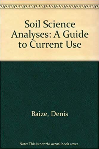Soil Science Analyses: A Guide to Current Use