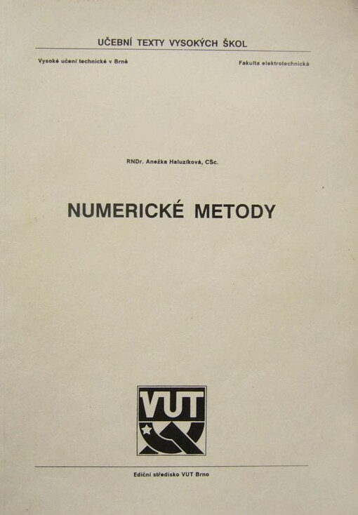 Numerické metody